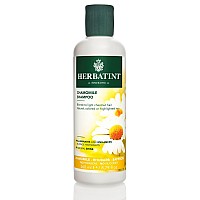 Herbatint Chamomile Shampoo - With Chamomile, Rhubarb, and Saffron - Enhance Blonde Highlights, Strengthen Hair - No Parabens, Sulfates, Gluten - 8.79 fl oz