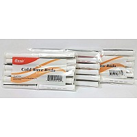 Annie Long Cold Wave Rods With Rubber Band For Hair Curling And Perm Styling White Set Of 3 Packs Of 12 36 Pieces