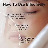 Epielle Og Makeup Remover Cleansing Wipes Tissue Gentle For All Skin Types Daily Facial Cleansing Towelettes Removes Dirt