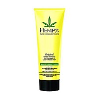 Hempz Original Herbal Shampoo for Damaged and Color Treated Hair, Pearl Yellow, Floral/Banana, 9 Fluid Ounce