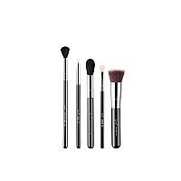 SIGMA Beauty 5-Piece Makeup Brush Set - Black