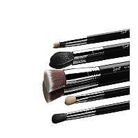 SIGMA Beauty 5-Piece Makeup Brush Set - Black