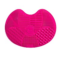 Sigma Beauty Pink Makeup Brush Cleaner Mat – Large & Compact