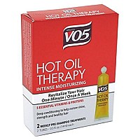 Vo5 Hot Oil Therapy Treatment 2 Count 0.5 Ounce (14ml) (2 Pack)