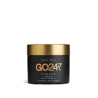 GO247 Pomade - Strong Hold / High-Shine Finish, 2 Oz