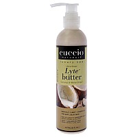 Cuccio Naturale Ultra-Sheer Body Butter, 8 Oz - Coconut & Ginger