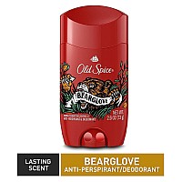 Old Spice Antiperspirant And Deodorant For Men 247 Sweat And Odor Protection Bearglove Scent Invisible Solid Stick Twin Pac