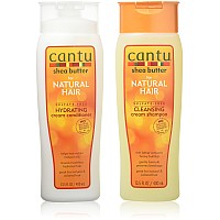 Cantu Shea Butter for Natural Hair Double Combo Shampoo and Conditioner