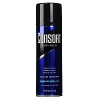 Consort For Men Hair Spray Unscented Extra Hold 8.30 oz (Pack of 4)