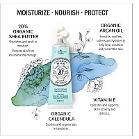 La Chatelaine 20 Shea Butter Hand Cream Travel Size Organic Argan Oil Moisturizing Nourishing Repairing Extrarich Hand Lo