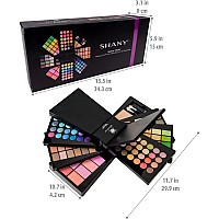 The Shany Beauty Cliche Makeup Set Allinone Makeup Palette With Eyeshadows Face Powders And Blushes