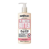 Soap Glory Original Pink The Righteous Butter Moisturizing Body Lotion Pump Shea Butter Vitamin E Aloe Vera Body Moisturi