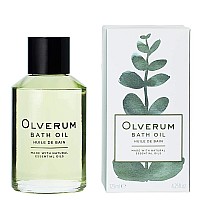 OLVERUM - Natural Bath Oil Vegan, cruelty-Free, Revitalizing clean Beauty Bath Oil (425 fl oz 125 ml)