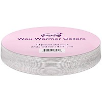 Beauticom 250 Pieces Wax Warmer Universal Protective Collars Ring For 14Oz Wax Can