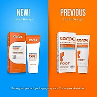 Carpe Antiperspirant Foot Lotion, A Dermatologist-Recommended Solution To Stop Sweaty, Smelly Feet, Helps Prevent Blisters, Great For Hyperhidrosis