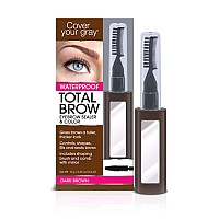 Cover Your Gray Total Brow Eyebrow Sealer and Color - Dark Brown