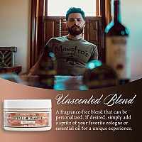 Maestros Classic Beard Butter Antiitch Extra Soothing Hydrating Beard Creme For All Beard Types Lengths Unscented 4 Ou