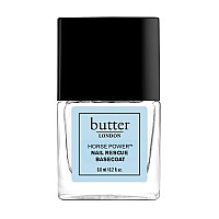 butter LONDON Horse Power Nail Rescue Basecoat, Helps Restore & Rescue Damaged Nails, Helps Promote Nail Growth & Prevent Staining, Cruelty & Gluten Free