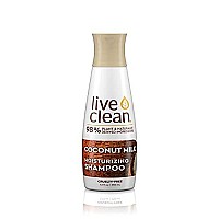 Live Clean Shampoo, Moisturizing Coconut Milk, 12 Oz