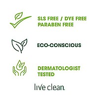 Live Clean Shampoo, Moisturizing Coconut Milk, 12 Oz