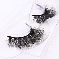 Arimika Fluffy Long Thick Dramatic Look 3D Mink False Eyelashes Handmade Reusable Lashes For Makeup D008