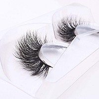 Arimika Fluffy Long Thick Dramatic Look 3D Mink False Eyelashes Handmade Reusable Lashes For Makeup D008