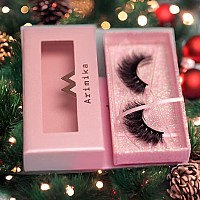 Arimika Fluffy Long Thick Dramatic Look 3D Mink False Eyelashes Handmade Reusable Lashes For Makeup D008