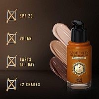 Max Factor Facefinity All Day Flawless 3 In 1 Foundation Spf 20 No 100 Sun Tan