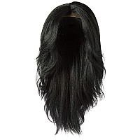 Outre Synthetic L-Part Lace Front Wig NEESHA Color #1 Jet Black