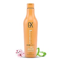 GK HAIR Global Keratin Colored Shield Shampoo (8.11 Fl Oz/240ml) - Deep Cleansing Moisturizing Heat Protection for Color Treated Dry Damaged Curly Frizzy HAIR - Sulfate Free