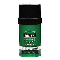 Brut Deodorant 2.25 Ounce Round Solid Classic (66Ml) (6 Pack)