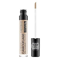 catrice Liquid camouflage High coverage concealer, concealer Pen, Lasts 12 Hours, No020 Light Beige, Nude for combination Skin, for Blemished Skin, Long Lasting, Vegan, Oil-Free, Waterproof (5ml)