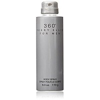 Perry Ellis 360 Body Spray, 6 Ounce