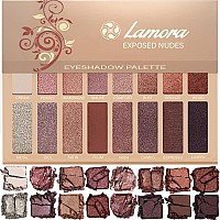 Best Pro Eyeshadow Palette Makeup - Matte Shimmer 16 Colors - Highly Pigmented - Professional Nudes Warm Natural Bronze Neutral Smoky Cosmetic Eye Shadows