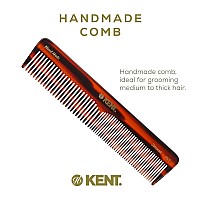 Kent 16T Fine And Wide Tooth Beard Hair And Detangling Comb For Men And Women