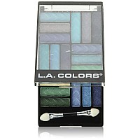 LA cOLORS 18 color Eyeshadow Palette, Shady Lady, 070 Oz,Powder