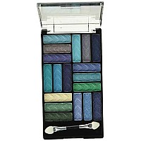 LA cOLORS 18 color Eyeshadow Palette, Shady Lady, 070 Oz,Powder