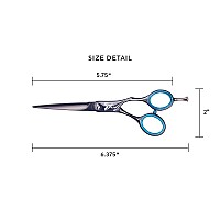 Cricket Shear Xpressions 575 Professional Stylist Hair Cutting Scissors Japanese Stainless Steel Shears Greyzilla