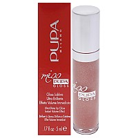 Pupa Milano Lip Gloss, 0.17 OZ, Sexy Skin, Plump