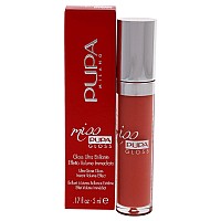 Pupa Milano Lip Gloss, Frosted Apricot, 0.17 OZ -