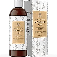 Relaxing Massage Oils for Massage Therapy - Sensual Massage Oil with Aromatherapy Oils for Body Massage - Sensitive Skin Anti Aging Moisturizer and Body Oil for Dry Skin Care with Jojoba Oil for Skin