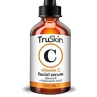 TruSkin Vitamin c Serum for Face - Anti Aging Face Serum with Vitamin c, Hyaluronic Acid, Vitamin E - Brightening Serum for Dark Spots, Even Skin Tone, Eye Area, Fine Lines & Wrinkles, 2 Fl Oz