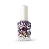 Color Club Nail Lacquer Nailmoji Holographic Glitter Lol 05 Fluid Ounce