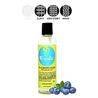 Curls Blueberry Bliss Hair Growth Oil - Repair and Restore Damaged Hair - Moisturizes and Softens - For Wavy, Curly, and Coily Hair Types 4oz