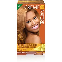 Creme Of Nature Moisture Rich Hair Color Kit C41 Honey Blonde 1 Application