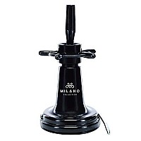 Milano Collection Deluxe Premium Suction Table Stand - Black for Wig and Mannequin Head