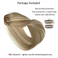 Clip In Hair Extensions Human Hair Clip In Extensions Dirty Blonde Balayage Blonde Highlights Real Hair Extensions Clip In Huma