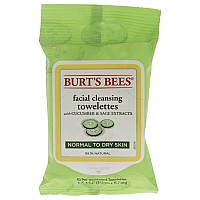 Burt's Bees Cucumber & Sage Facial Cleansing Towelettes 10 Ct