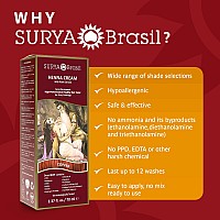 Surya Brasil - Henna Cream Hair Color Treatment, Semi Permanent Hair Color For Gray Hair Coverage, Natural Henna Hair Color, Deep Conditioning Hair Dye, Copper, 2.37 Oz / 70 Ml