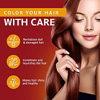 Surya Brasil - Henna Cream Hair Color Treatment, Semi Permanent Hair Color For Gray Hair Coverage, Natural Henna Hair Color, Deep Conditioning Hair Dye, Copper, 2.37 Oz / 70 Ml